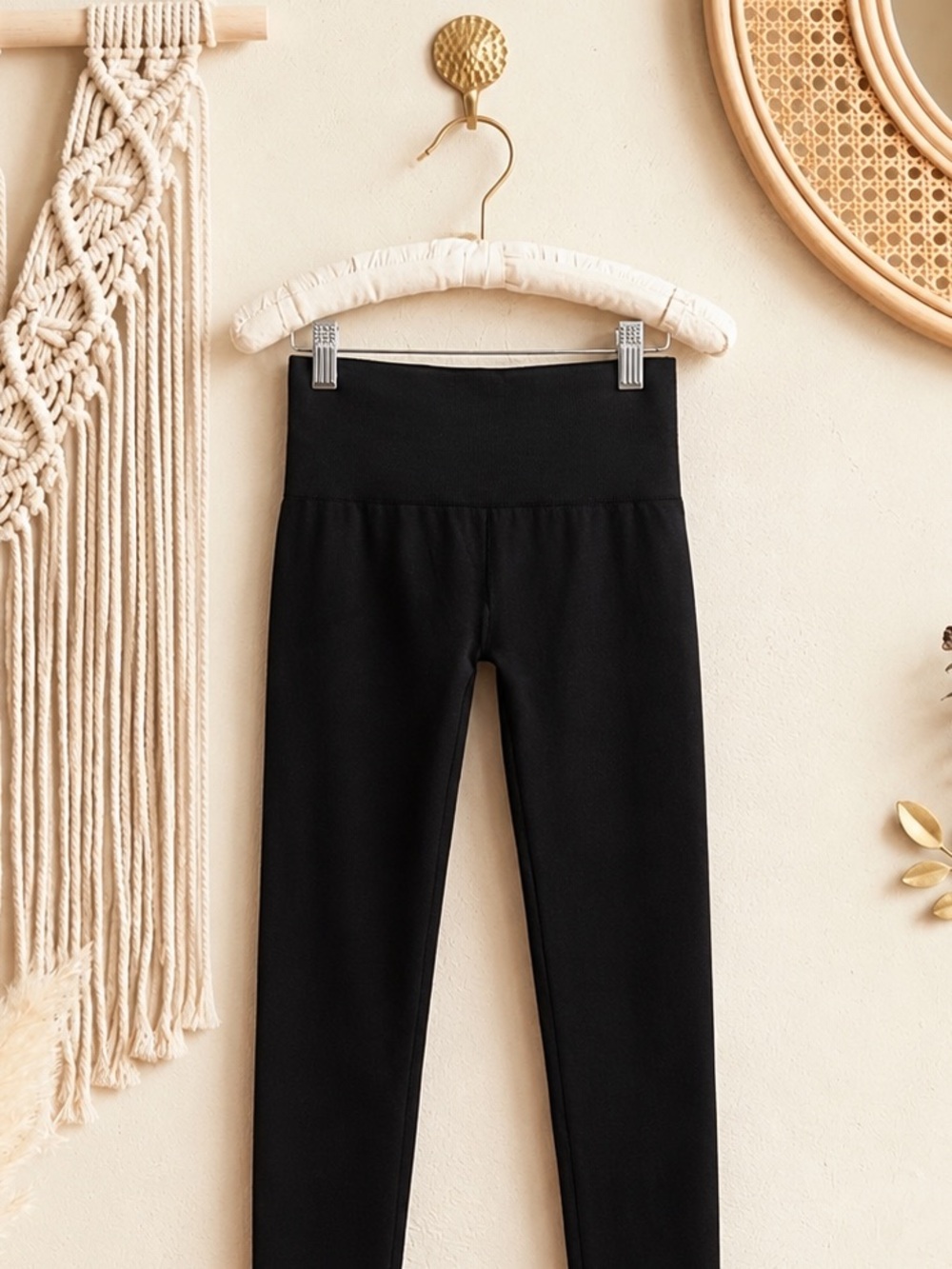 INC Black Cropped Leggings